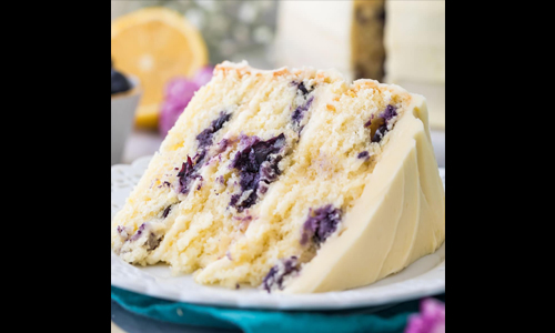 Lemon blueberry birthday