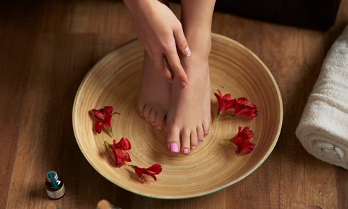 Pedicure at Home