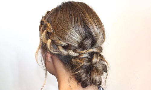 Low-Bun-with-Braids