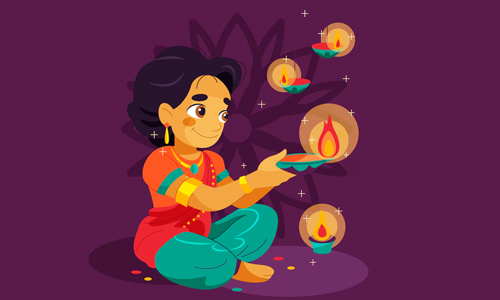 Diyas-Decoration