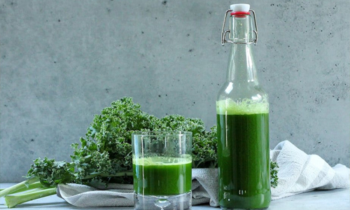 Kale-juice-for-skin