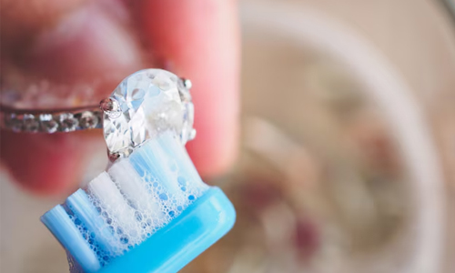 jewelry after using Shaving cream